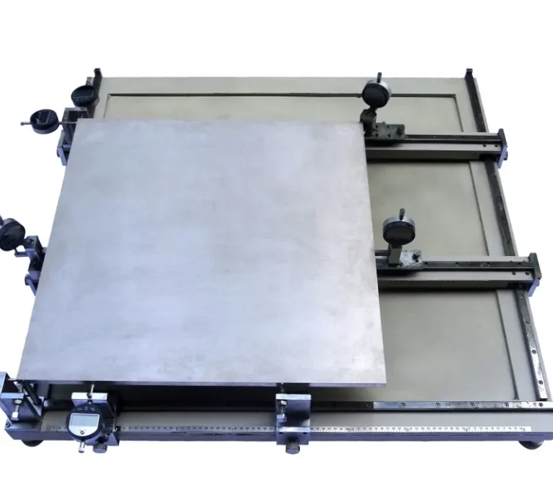 دستگاه اندازه گیری ابعاد و کیفیت سطح ( پلاکومتر) کاشی لعاب دار سرامیکی